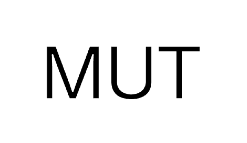 mut black logo